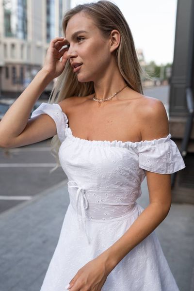 Біла сукня "Carissa mini", M\L 1000464 фото