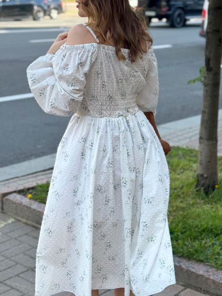 Сукня міді &laquo;White Blossom&raquo; 10001303 фото
