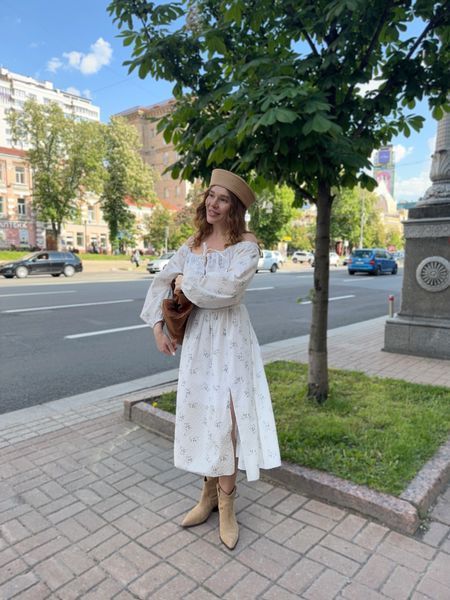 Сукня міді &laquo;White Blossom&raquo; 10001303 фото