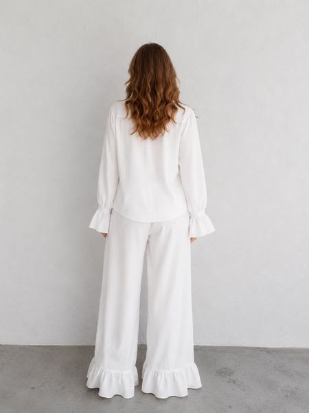 Білий костюм &ldquo;Linen breeze&rdquo; 10001097 фото