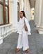 Білий костюм &ldquo;Linen breeze&rdquo; 10001097 фото 4