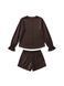 Сатиновий шоколадний комплект &laquo;Pearl Touch&raquo; 200362 фото 1