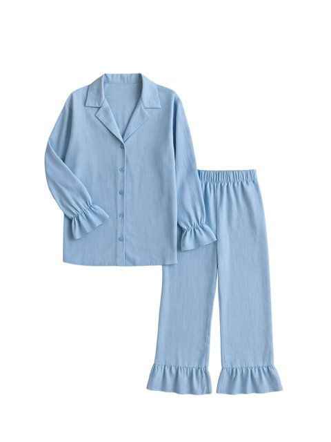 Блакитний костюм &ldquo;Linen breeze&rdquo; 10001100 фото