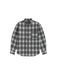 Сорочка в клітинку синій з молоком "Tartan" 10000038 фото 1