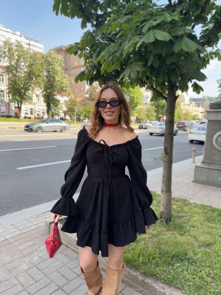 Сукня чорна"Сamellia", S\M 1000503 фото