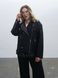 Косуха чорна оверсайз "Classic Leather Black" 100075 фото 1