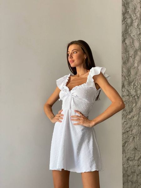 Сукня біла "Ziniia mini", S/M 1000467 фото