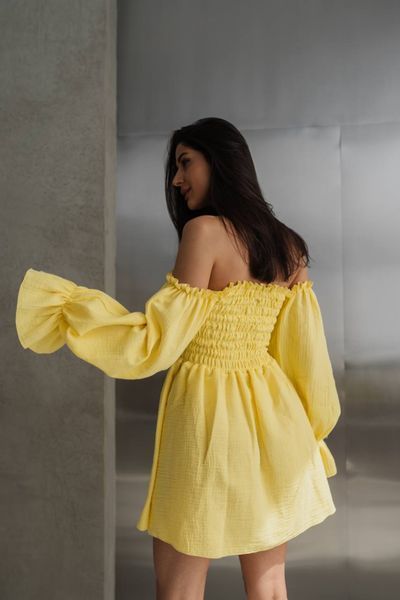 Сукня жовта"Verbena mini", L/XL 1000454 фото