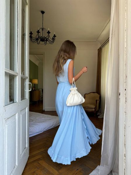 Сукн &laquo;Ruffle Dress&raquo; блакитна 10001335 фото