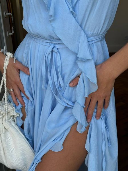Сукн &laquo;Ruffle Dress&raquo; блакитна 10001335 фото