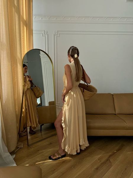 Сукня &laquo;Ruffle Dress&raquo; абрикос 10001336 фото
