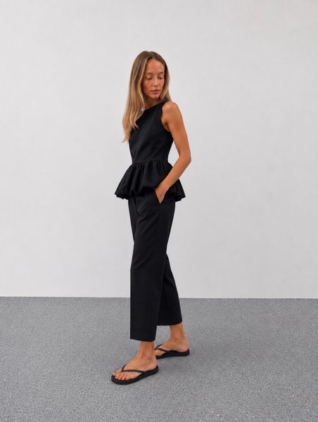 Комплект &laquo;Black Peplum Set&raquo; 200313 фото