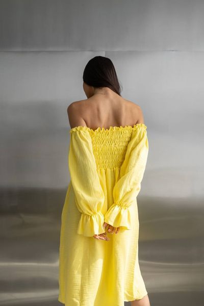 Сукня жовта "Verbena", S/M 1000524 фото
