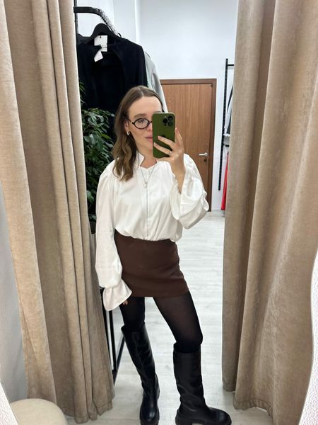 Сорочка з акцентними рукавами "Volume Cuff Blouse" 10000020 фото