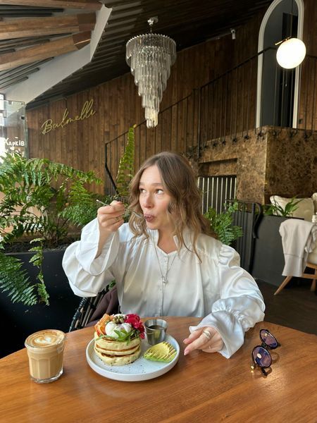 Сорочка з акцентними рукавами "Volume Cuff Blouse" 10000020 фото